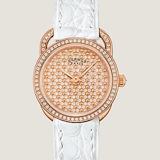 ペルー産　美麗タマムシ　41mm Arceau Mini Plumetis watch, Mini model, 23 mm | Hermès Finland