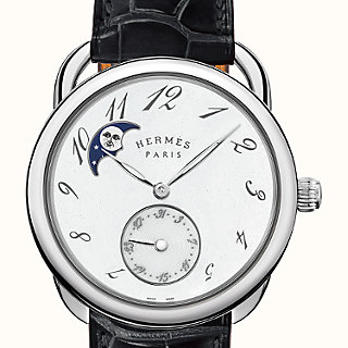 Arceau Petite Lune watch, 38 mm | Hermès Singapore