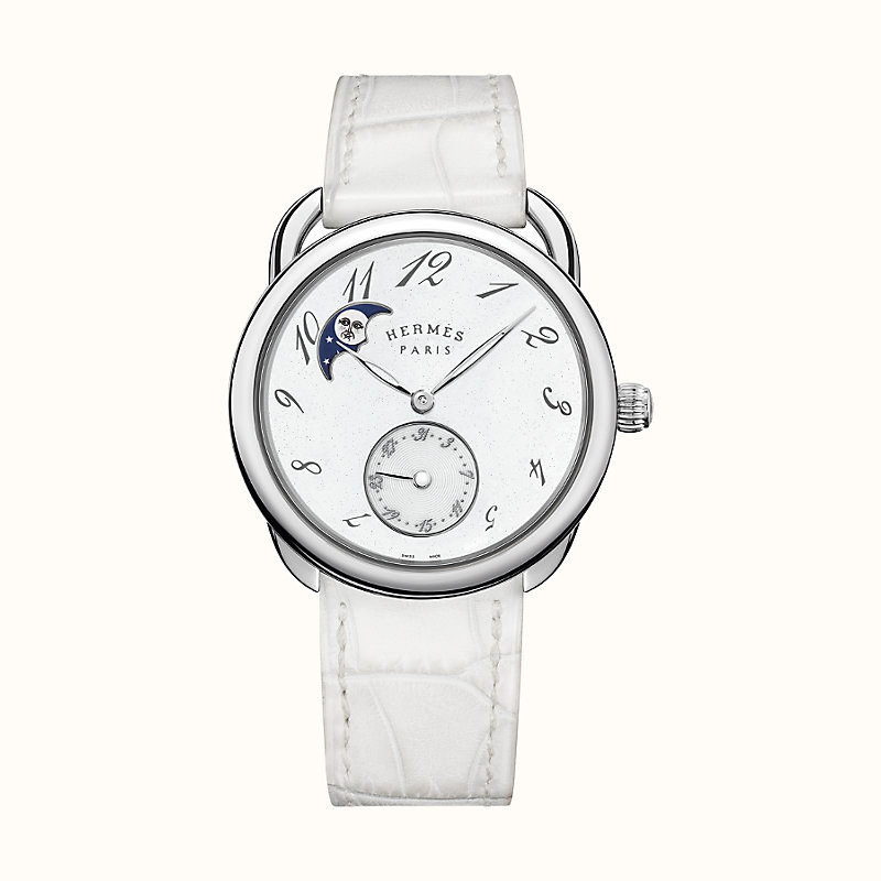 hermes arceau petite lune watch