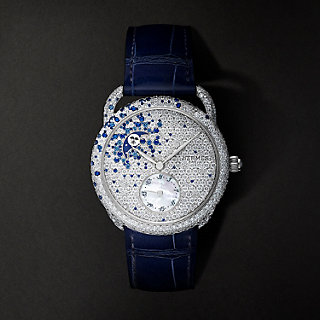 Arceau Petite Lune watch, 38 mm | Hermès USA