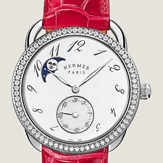 Arceau Petite Lune watch, Large model, 38 mm | Hermès USA