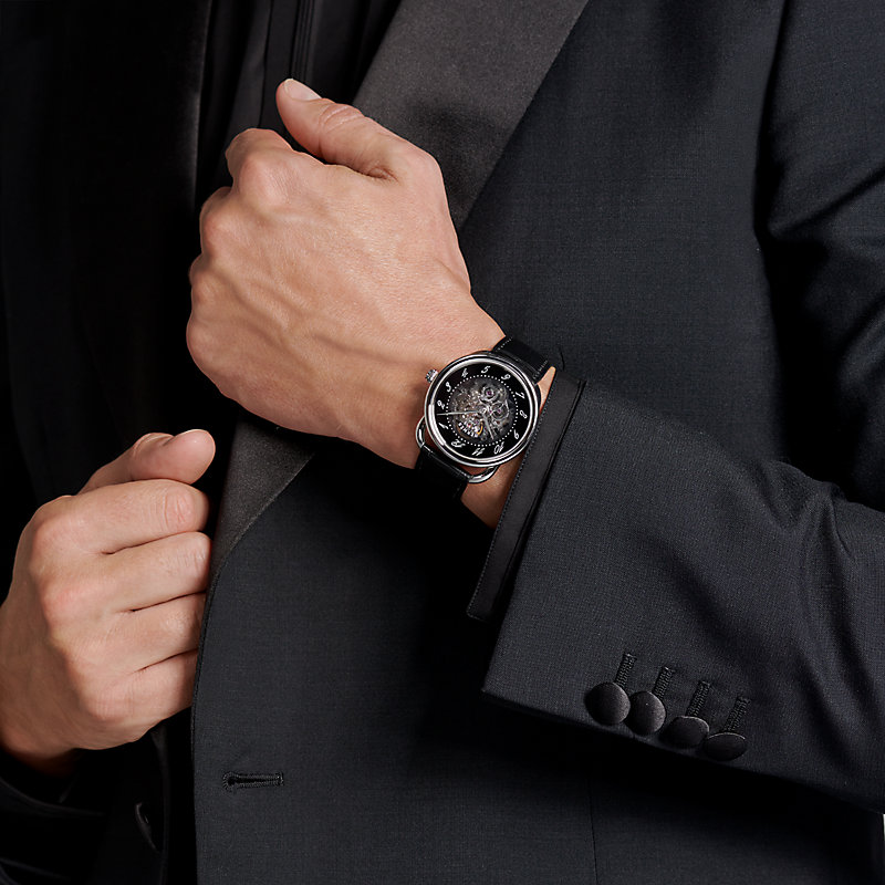 Arceau Squelette watch, 40 mm | Hermès USA