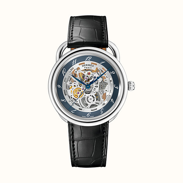 Arceau Squelette watch, 41 mm | Hermès USA
