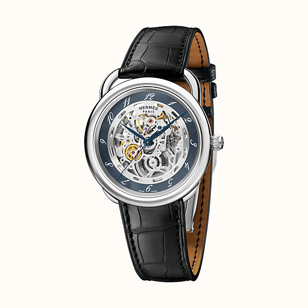 Arceau Squelette watch, 41 mm | Hermès USA