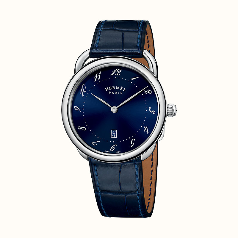 hermes blue watch