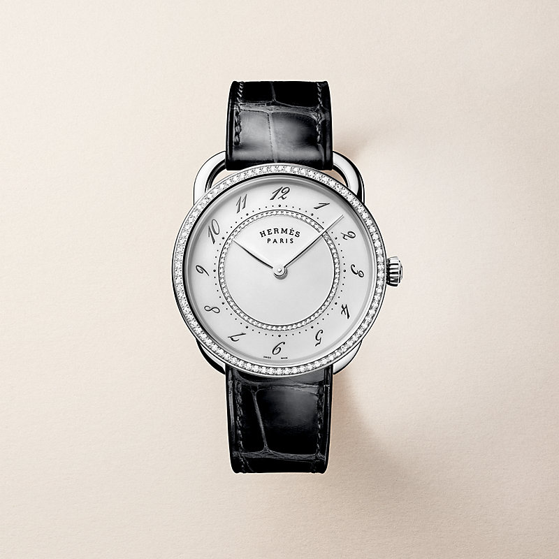 土日限定特価！　HERMES Arceau クォーツ時計 Arceau watch, Large model, 36 mm | Hermès UK