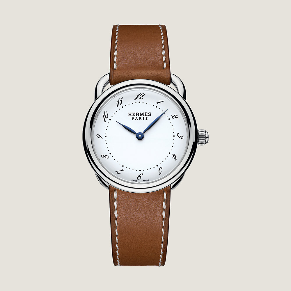 Montre Hermes has a refillable leather case and a variety of perfume  options, Hermès Arceau Watch 385327