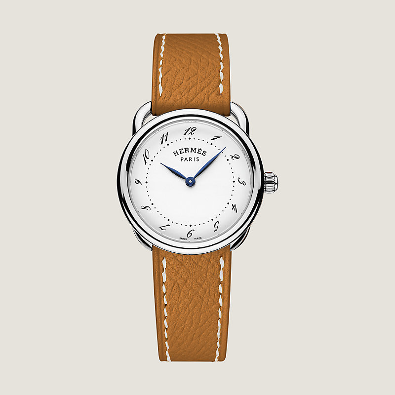 【シンプルでお洒落】【HERMES】 Arceau 腕時計 28 mm Arceau watch, Small model, 28 mm | Hermès Macau SAR