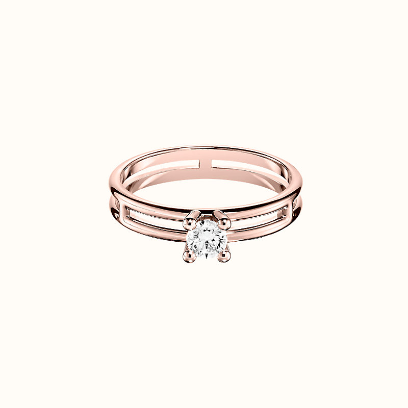 hermes diamond ring