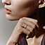 Ariane wedding band, small model, View: Worn, worn, view 2 of 2