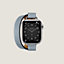 Armband Apple Watch Hermès Double Tour 41&nbsp;mm Attelage, Ansicht: Vorderansicht, front, Ansicht 4 von 4