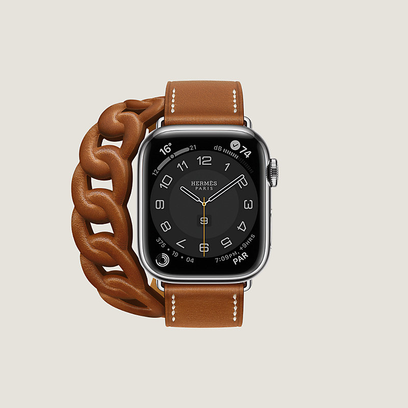 Armband Apple Watch Hermès Double Tour 41&nbsp;mm Gourmette