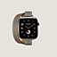 Armband Apple Watch Hermès Double Tour 42&nbsp;mm Attelage, Ansicht: Vorderansicht, front, Ansicht 4 von 4