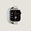 Armband Apple Watch Hermès Double Tour 42&nbsp;mm Attelage, Ansicht: Vorderansicht, front, Ansicht 4 von 4