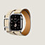 Armband Apple Watch Hermès Double Tour 42&nbsp;mm Hapi, Ansicht: Vorderansicht, front, Ansicht 3 von 4