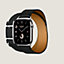 Armband Apple Watch Hermès Double Tour 46&nbsp;mm Hapi, Ansicht: Vorderansicht, front, Ansicht 3 von 4