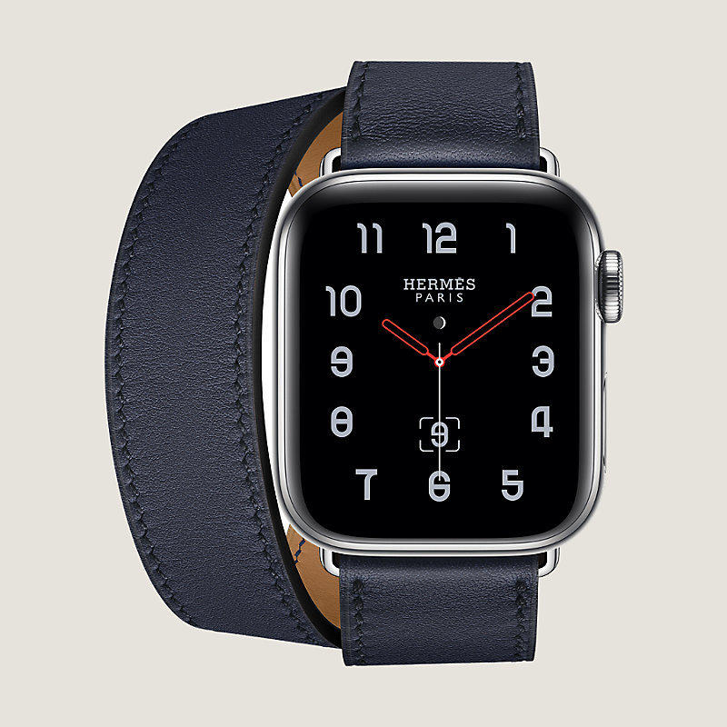 Armband Apple Watch Hermès Double Tour Long 40&nbsp;mm...