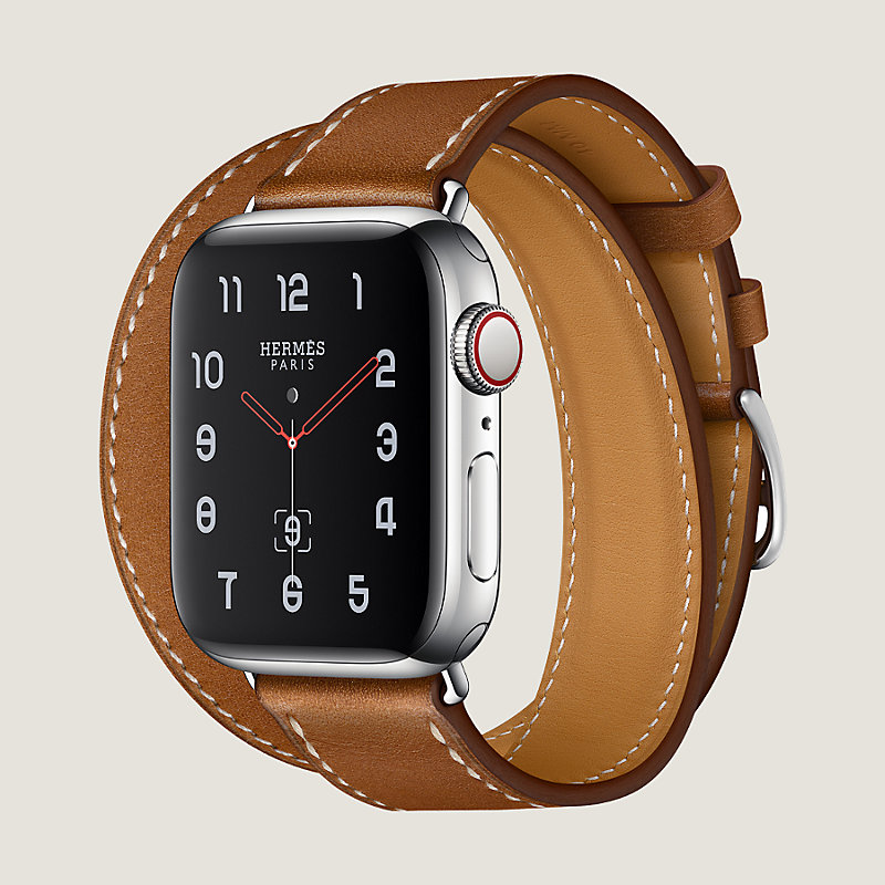 Armband Apple Watch Hermès Double Tour Long 40&nbsp;mm...