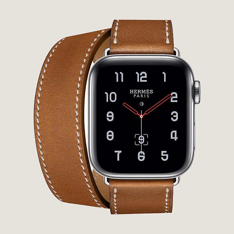 Armband Apple Watch Hermès Double Tour Long 40&nbsp;mm...