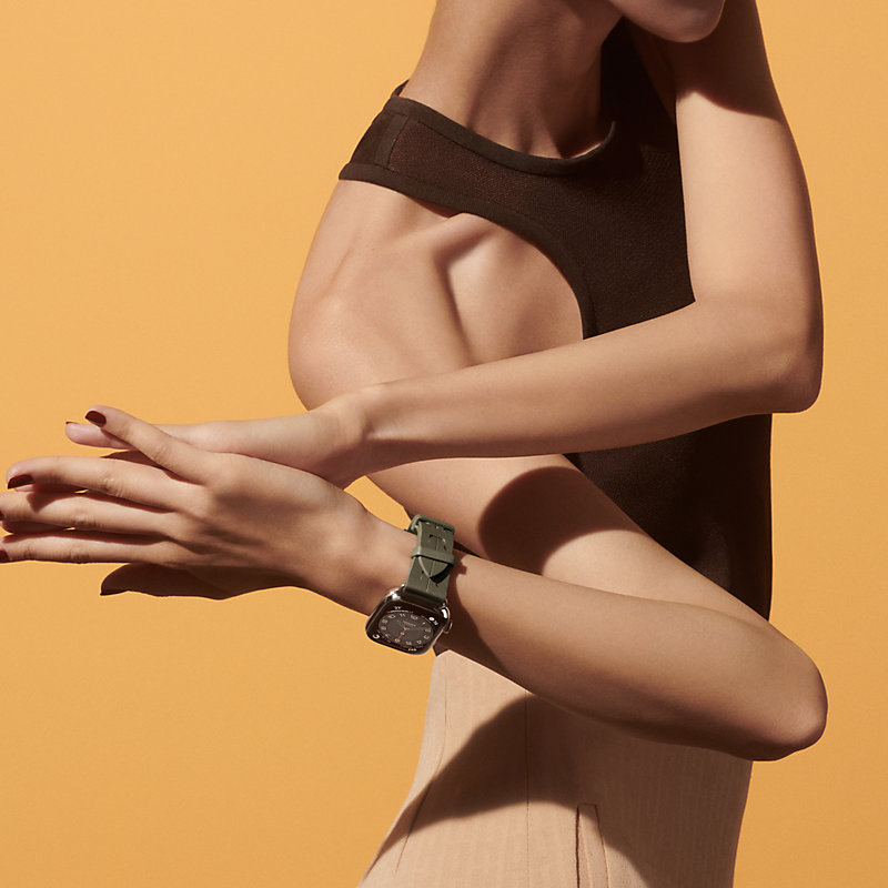Armband Apple Watch Hermès Single Tour 41 mm mit Faltschließe 