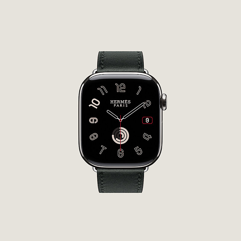 Apple Watch Hermès – 42 mm Kilim Single Tour Orange - Apple (DE)
