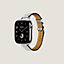 Armband Apple Watch Hermès Single Tour 42&nbsp;mm Attelage, Ansicht: Vorderansicht, front, Ansicht 3 von 4