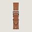 Armband Apple Watch Hermès Single Tour 42&nbsp;mm Clou Médor Rock, Ansicht: Flache Ansicht, flat, Ansicht 1 von 4