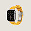 Armband Apple Watch Hermès Single Tour 42&nbsp;mm mit Faltschließe Kilim, Ansicht: Vorderansicht, front, Ansicht 3 von 4