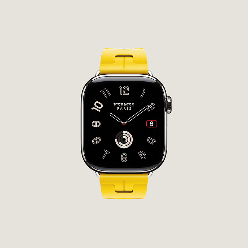 Armband Apple Watch Hermès Single Tour 42&nbsp;mm mit Faltschließe Kilim