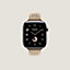 Armband Apple Watch Hermès Single Tour 42&nbsp;mm Néo Tricot, Ansicht: Vorderansicht, front, Ansicht 4 von 4