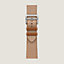 Armband Apple Watch Hermès Single Tour 42&nbsp;mm Toile H, Ansicht: Flache Ansicht, flat, Ansicht 1 von 4