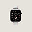 Armband Apple Watch Hermès Single Tour 42&nbsp;mm Twill Jump Attelage, Ansicht: Vorderansicht, front, Ansicht 4 von 4