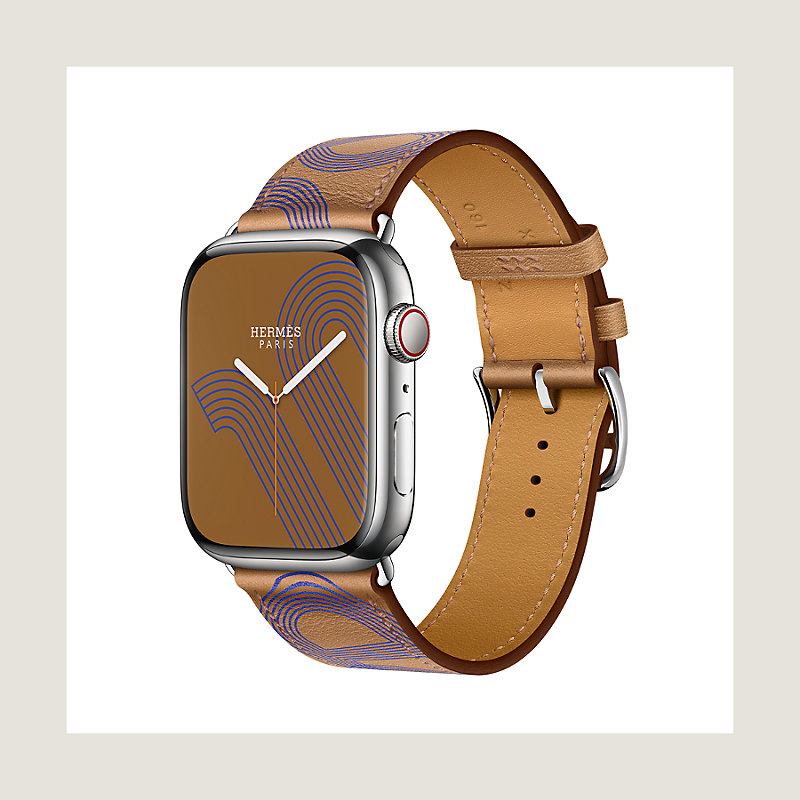Armband Apple Watch Hermès Single Tour 45 mm