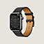 Armband Apple Watch Hermès Single Tour 45&nbsp;mm, Ansicht: Vorderansicht, front, Ansicht 2 von 3