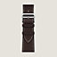 Armband Apple Watch Hermès Single Tour 45&nbsp;mm Attelage, Ansicht: Flache Ansicht, flat, Ansicht 1 von 4