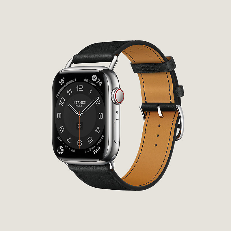 Armband Apple Watch Hermès Single Tour 45&nbsp;mm Attelage