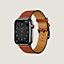 Armband Apple Watch Hermès Single Tour 45&nbsp;mm H Diagonal, Ansicht: Vorderansicht, front, Ansicht 3 von 4