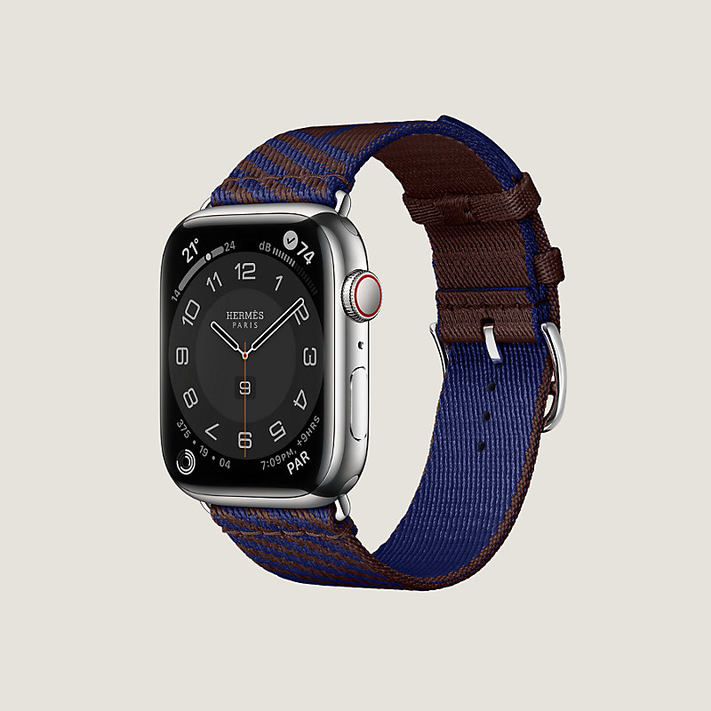 Armband Apple Watch Hermès Single Tour 45&nbsp;mm Jumping