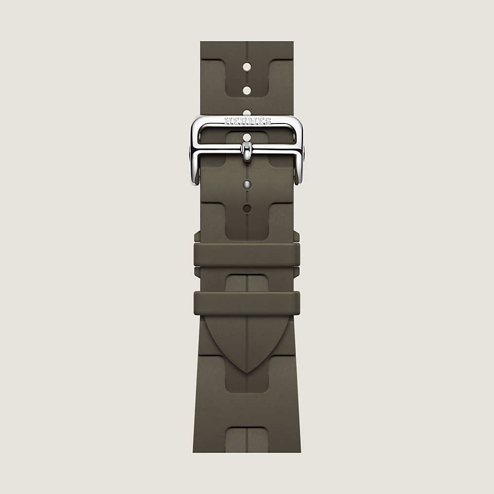 Armband Apple Watch Hermès Single Tour 45 mm mit Faltschließe Kilim