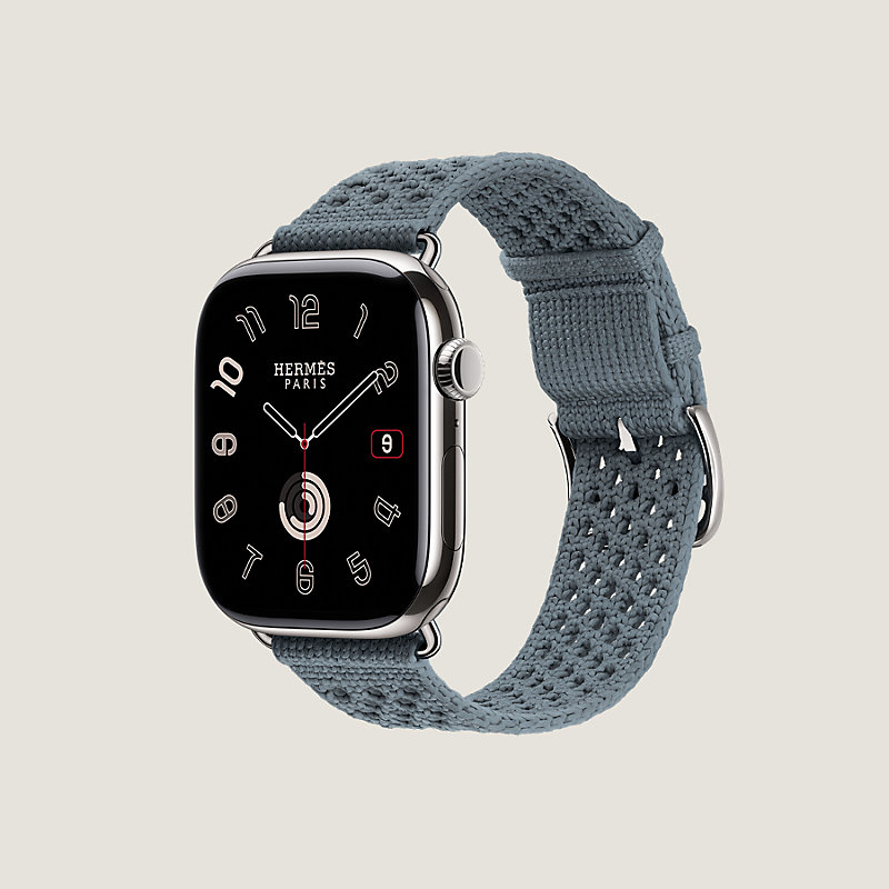 Armband Apple Watch Hermès Single Tour 46&nbsp;mm Néo Tricot