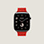 Armband Apple Watch Hermès Single Tour 46&nbsp;mm Néo Tricot, Ansicht: Vorderansicht, front, Ansicht 4 von 4