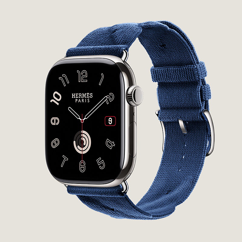 Armband Apple Watch Hermes Single Tour 46 mm Torsade