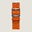 Armband Apple Watch Hermès Ultra Single Tour 49&nbsp;mm En Mer, Ansicht: Flache Ansicht, flat, Ansicht 1 von 4