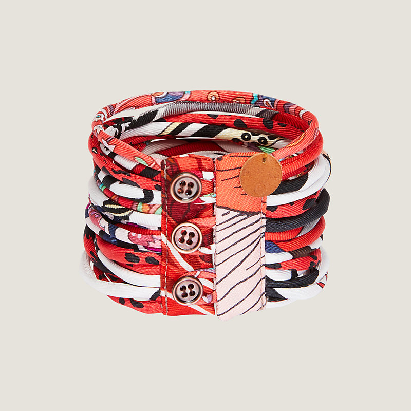 Armband Multifils aus Seide