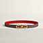 Artemis belt buckle & Reversible leather strap 24&nbsp;mm, View: , view 2 of 3