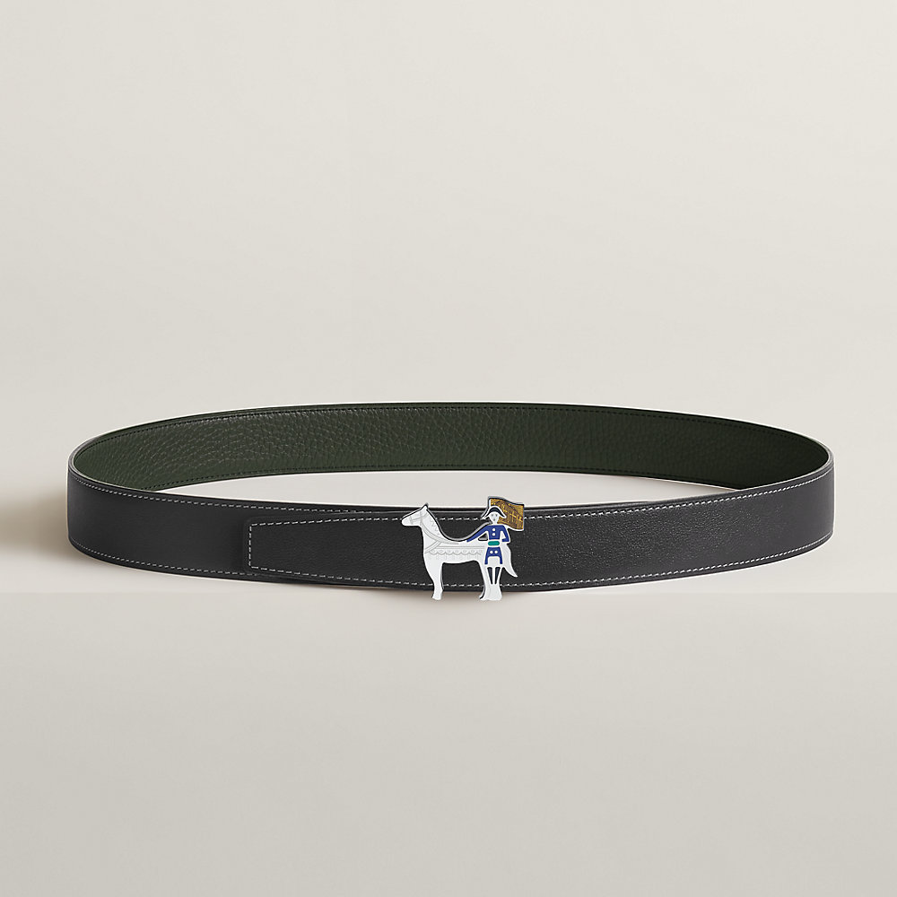 Artificier Belt Buckle & Reversible Leather Strap 32 Mm 