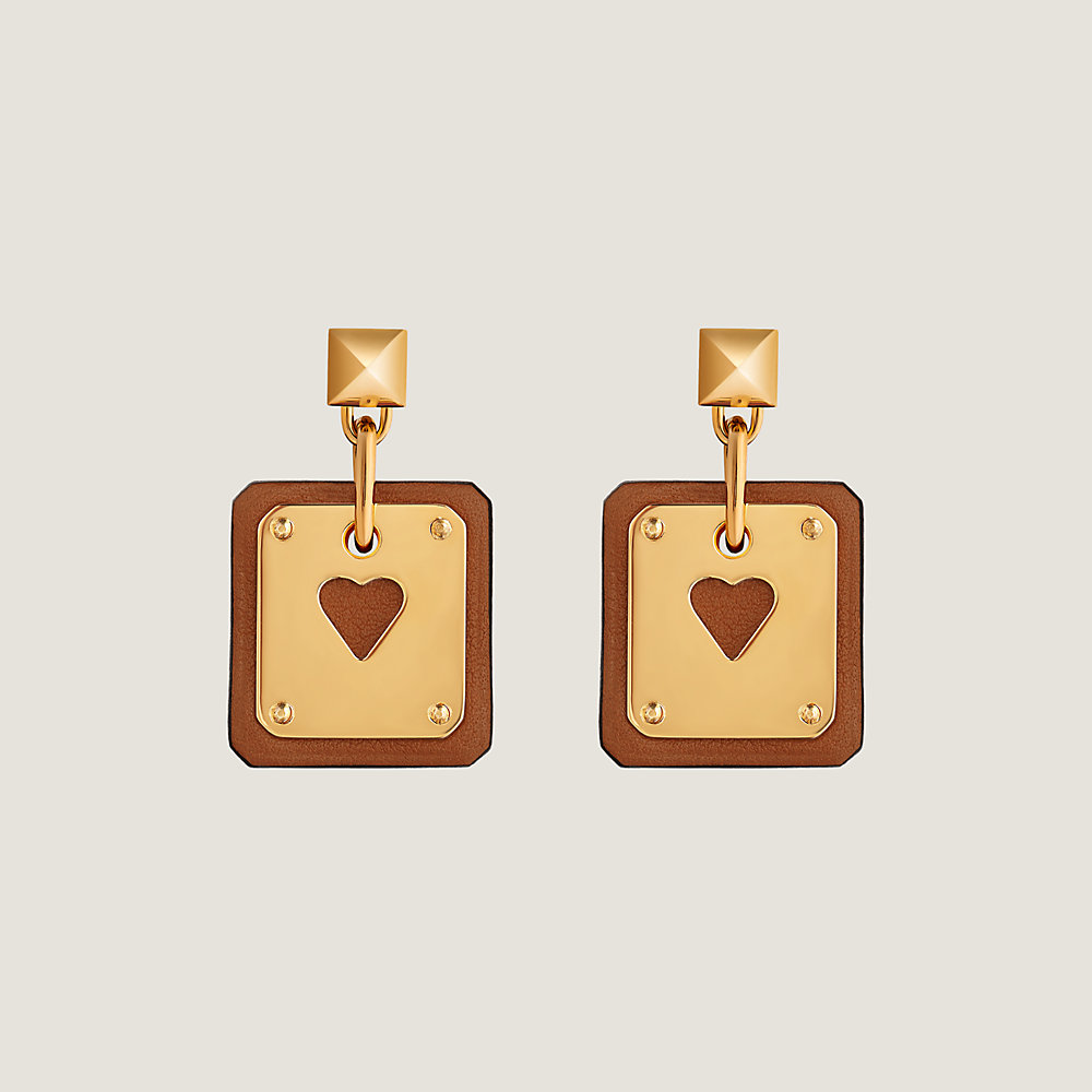 As de Coeur earrings | Hermès Australia