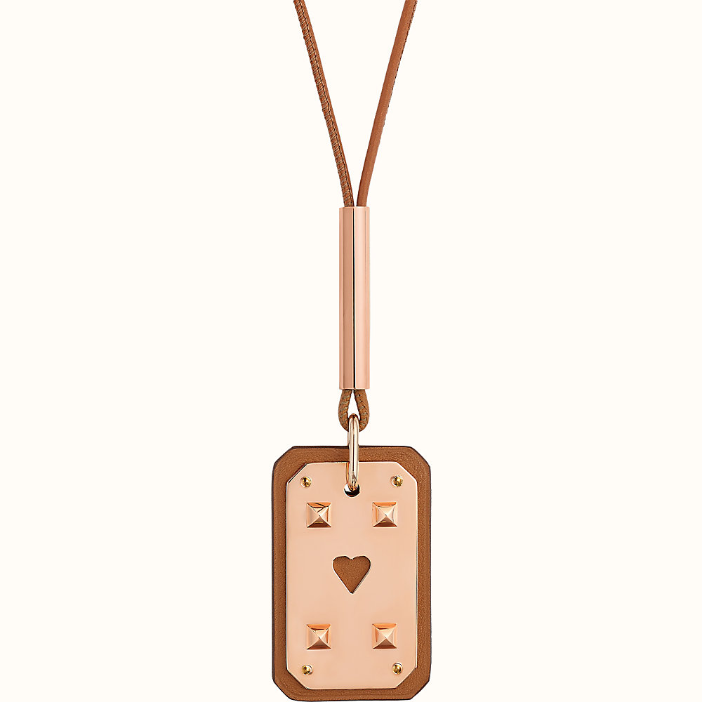 hermes as de coeur pendant