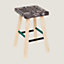 Ash tree stool MM, View: front, front, view 1 of 4