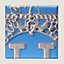 Ash tree stool PM, View: front, front, view 2 of 4